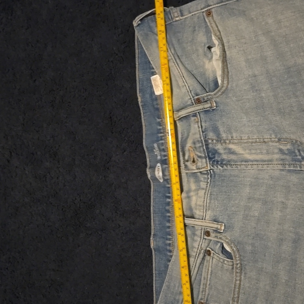 Old Navy distressed,used work jeans